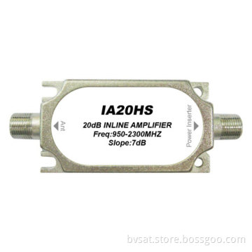 Lnb Singal Slop Inline Amplifier 20 Db 